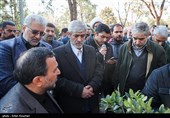 مراسم تشییع و خاکسپاری پدر شهیدان لشگریان