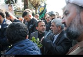 مراسم تشییع و خاکسپاری پدر شهیدان لشگریان