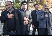 مراسم تشییع و خاکسپاری پدر شهیدان لشگریان