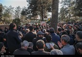 مراسم تشییع و خاکسپاری پدر شهیدان لشگریان
