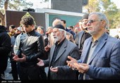 مراسم تشییع و خاکسپاری پدر شهیدان لشگریان