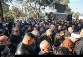 مراسم تشییع و خاکسپاری پدر شهیدان لشگریان