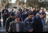 مراسم تشییع و خاکسپاری پدر شهیدان لشگریان
