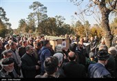 مراسم تشییع و خاکسپاری پدر شهیدان لشگریان
