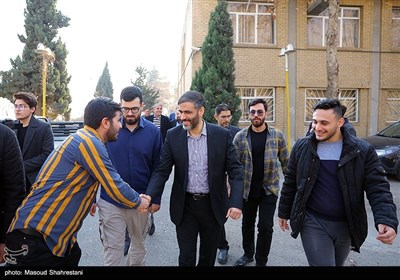 حضور سعید محمد در دانشگاه فرهنگیان