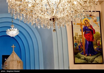 مراسم آغاز سال نو میلادی 2024 در کلیسای گریگور روشنگر مقدس تهران