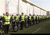 اضافه شدن 1000 موتورسیکلت به توان عملیاتی پلیس تهران