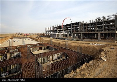 بازدید از روند اجرایی پروژه نهضت مسکن ملی در همدان