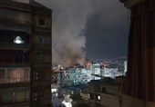 انفجار شدید در ضاحیه بیروت/حمله اسرائیل به دفتر حماس