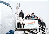 Iran Football Team Departs for Kish Island