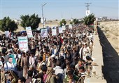 تظاهرات گسترده یمنی‌ها در حمایت از فلسطین