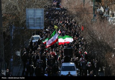 راهپیمایی مردم همدان در محکومیت حمله تروریستی کرمان