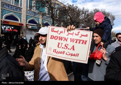 راهپیمایی مردم اردبیل در محکومیت حمله تروریستی کرمان