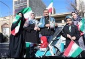 قیام مردم یزد در محکومیت جنایت تروریستی کرمان + فیلم و تصاویر