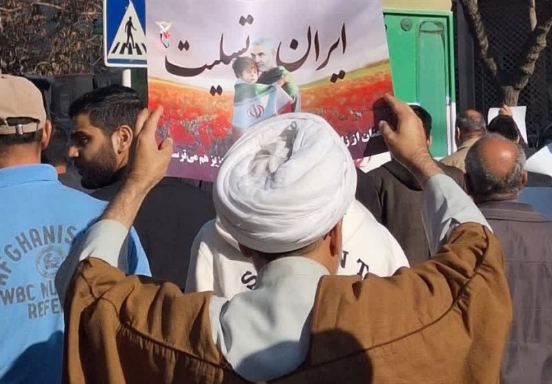 راهپیمایی مشهدی‌ها در محکومیت جنایت تروریستی کرمان + فیلم و تصاویر