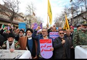 راهپیمایی اردبیلی‌ها در محکومیت ‌انفجار تروریستی کرمان + تصاویر
