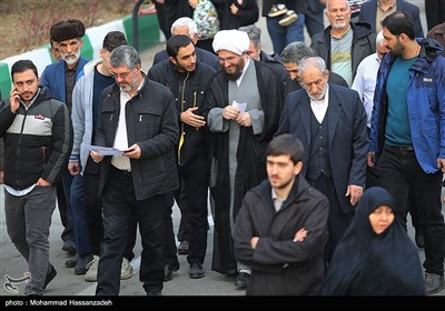 تشییع پیکر شهید حمله تروریستی کرمان