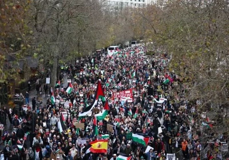 مظاهرات فی المدن والعواصم العالمیة تندیدا بعدوان الاحتلال على قطاع غزة