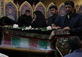 مراسم وداع با دومین شهیده مشهدی حادثه کرمان + تصویر