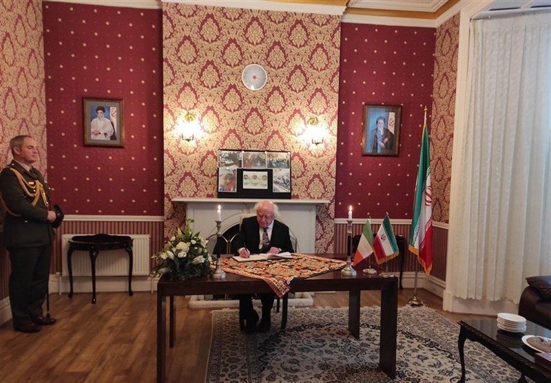 Президент Ирландии при присутствии в посольстве Ирана осудил теракт в Кермане