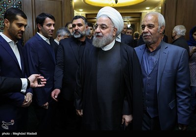 حسن روحانی در هفتمین سالگرد درگذشت هاشمی رفسنجانی