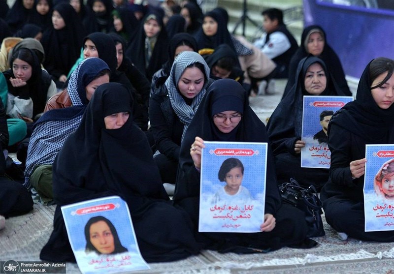 مراسم گرامیداشت شهدای افغانستانی حمله تروریستی کرمان برگزار شد