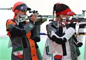 Чемпионат Азии 2024 по стрельбе| Наджме Хедмати стала восьмой в винтовке из трех положениях