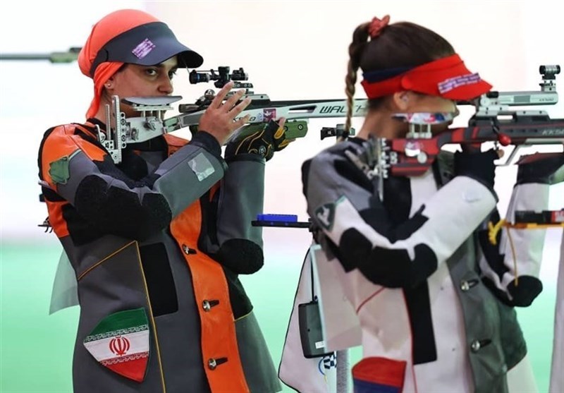 Чемпионат Азии 2024 по стрельбе| Наджме Хедмати стала восьмой в винтовке из трех положениях