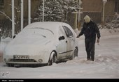 Snow Blankets Northwest Iran