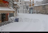 Snow Blankets Northwest Iran