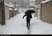 Snow Blankets Northwest Iran
