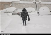 Snow Blankets Northwest Iran