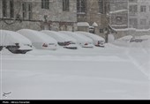 Snow Blankets Northwest Iran