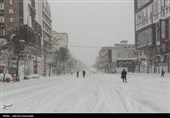 Snow Blankets Northwest Iran