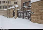 Snow Blankets Northwest Iran