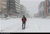 Snow Blankets Northwest Iran