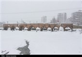 Snow Blankets Northwest Iran