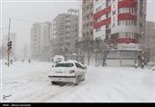 Snow Blankets Northwest Iran