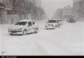 Snow Blankets Northwest Iran