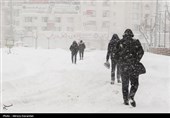 Snow Blankets Northwest Iran