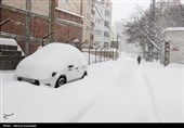 Snow Blankets Northwest Iran