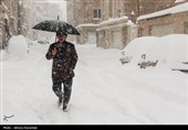 Snow Blankets Northwest Iran