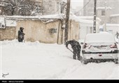 اعلام وضعیت قرمز در اردبیل/ بارش نیم متری برف در برخی مناطق/ دما به منفی 11 رسید + فیلم و تصاویر