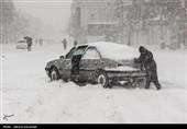 بارش نیم متری برف در ‌آذربایجان شرقی/ خوشحالی مردم ‌در بیست و چهارمین روز زمستان + فیلم ‌