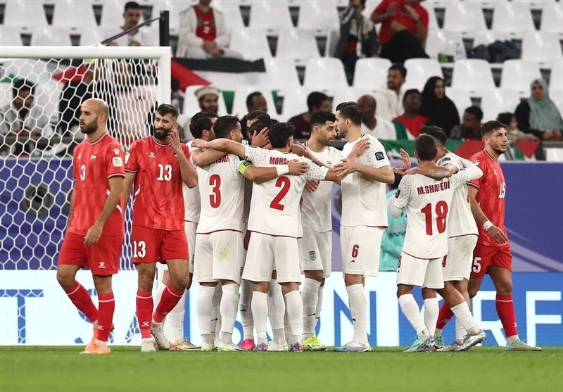 جام ملت‌های آسیا| پیروزی پرگل ایران برابر فلسطین در اولین گام + فیلم گل‌ها و خلاصه بازی