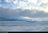 استان اردبیل روسفید از برف