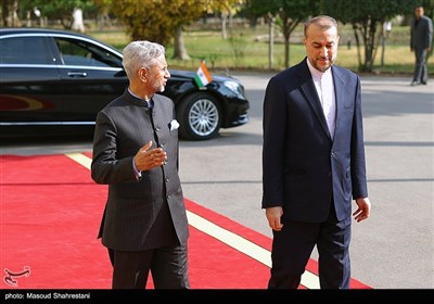 دیدار وزیر خارجه هند با امیرعبداللهیان