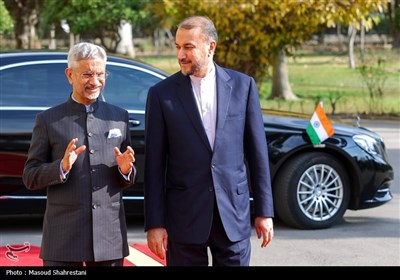 دیدار وزیر خارجه هند با امیرعبداللهیان