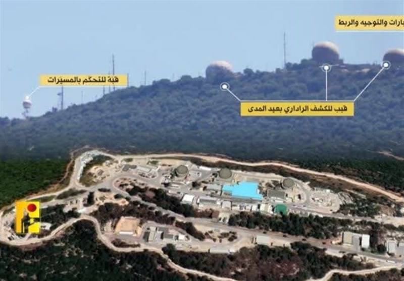 مرکز صهیونیستی: حمله حزب‌الله به پایگاه «میرون» بیانگر ضعف نیروی هوایی اسرائیل است