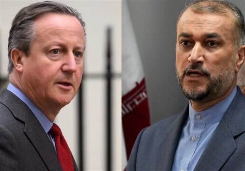 گفتگوی وزرای خارجه ایران و انگلیس در خصوص تحولات منطقه